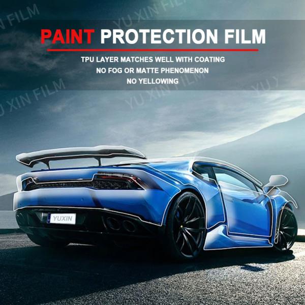 TPU Clear PPF Paint Protection Film 7.5mil Ceramic Coating PPF Auto Film Manufacturer
