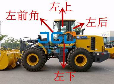 LW500 300F 600KV Loader Front Gear Rear Door Window Left And Right Windscreen Corner Glass