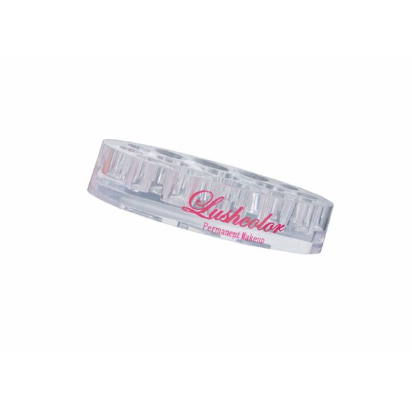 Hot Sale Acrylic Oval Ink Cup Holder Tattoo Accessories for Permanent Makeup