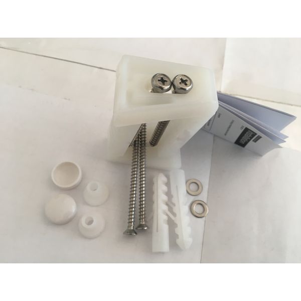 3A Toilet Cistern Fixing Screws , Nylon 7 - Shaped Foot Screws Easy Replace