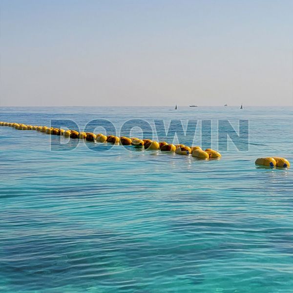 Flotadores inflables de cable de doble brazo 100 mm-1000 mm Soporte para la instalación de cables/tuberías