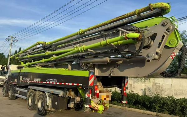 High Pressure Concrete Line Pump Trailer Re Manufactured 62m