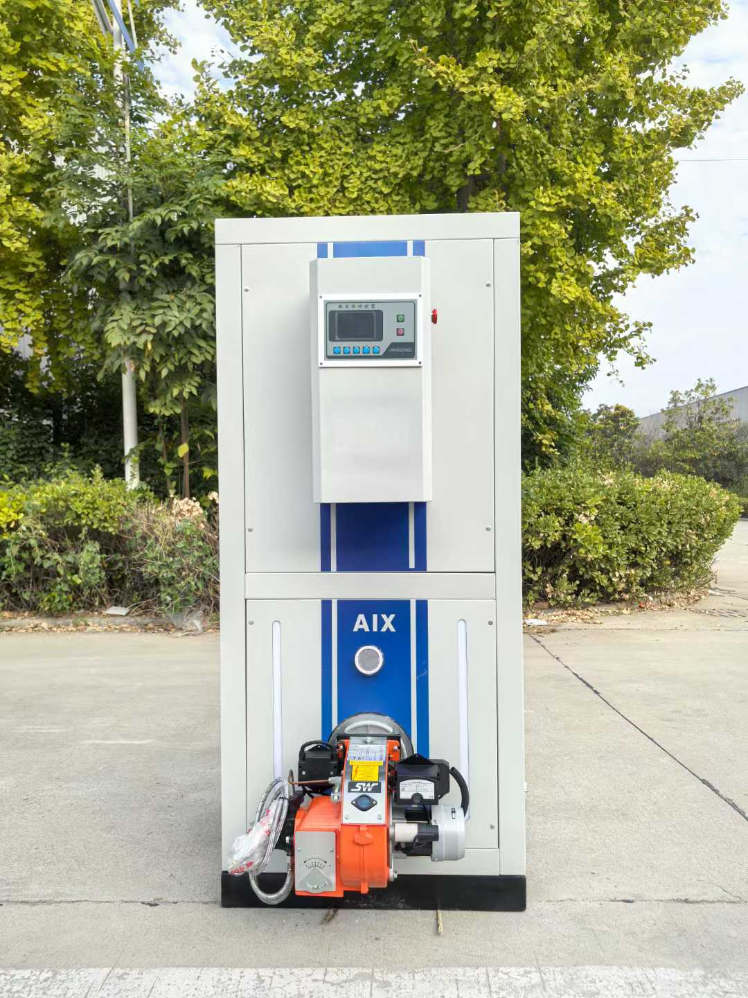 0.5-1Ton Oil Gas Steam Boiler 30 Minutes Steam Only 3㎡ Small Factory Best Choice