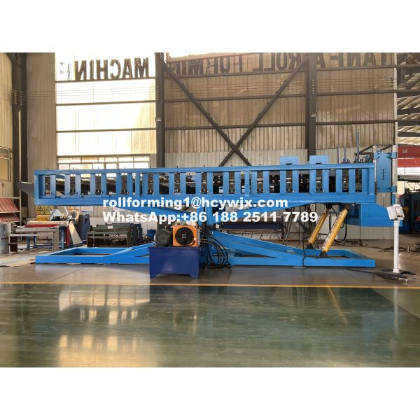 Super Span Arched Roof Cold Roll Forming Equipment Machine 15m/Min