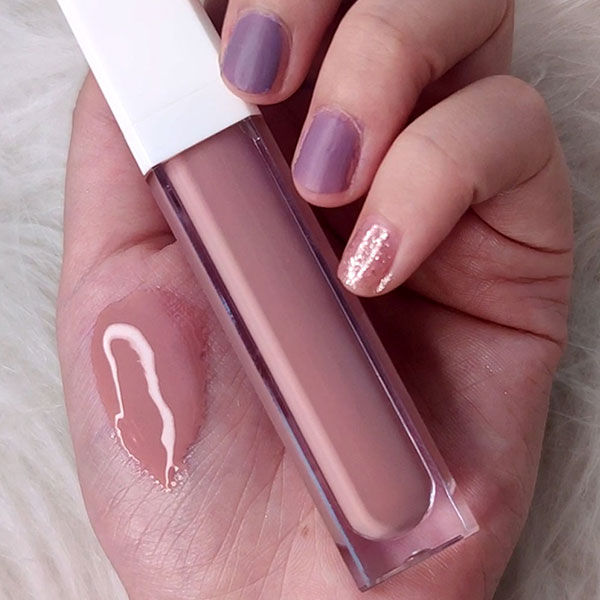 Logo Pink Nude Clear Lip Gloss Ladies Face Makeup