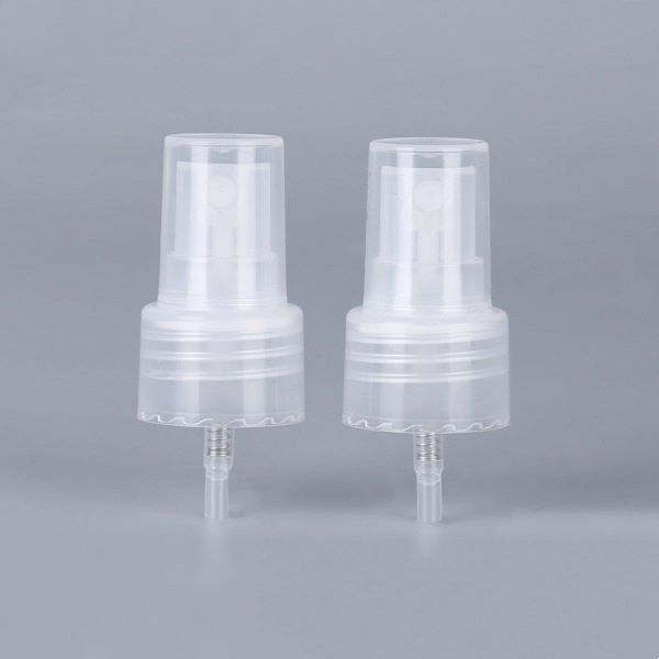 24/410 24mm Plastic Mist Sprayer Transparent Face Perfume Spray Pump