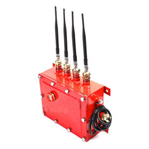 Waterproof Blaster Shelter Cell Phone Signal Jammer For Gas Station EST-808G