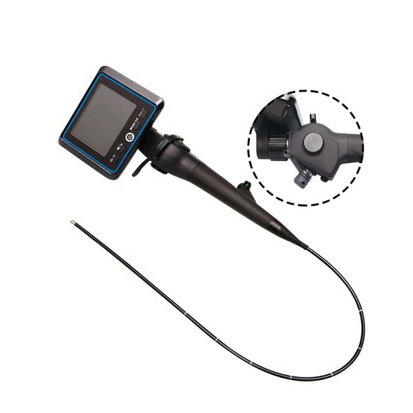 Bronchoscope Diagnostic Medical Imaging Equipment USB Wifi 600mm Flexible Endoscope