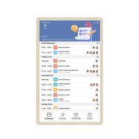 New design RK3576 android 13 smart calendar family digital wall calendar calendar checklist display