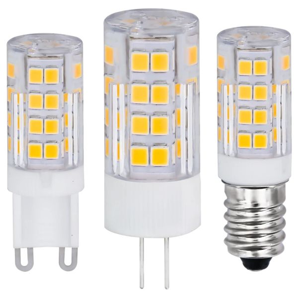 Dimmable G4 G9 2835 LED Light 3000K/4000K/6500K 20000 Working Time Emitting Color White