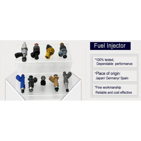 Inyectores de combustible probados al 100% Boquilla de 550cc para motor Toyota JZX110 JZX100 Coches 1001-87A10