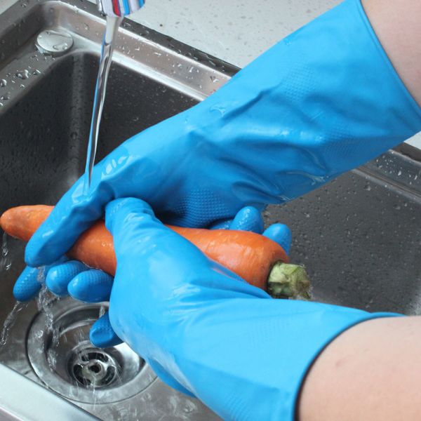 Анти- перчатки Дишвашинг латекса масла, резиновые перчатки для моя блюд