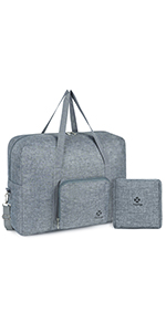 Sports Duffel Bag, Foldable Storage Bag, Toiletry Makeup, Travel Shoulder Bag Canvas Cotton Bags With Zippers