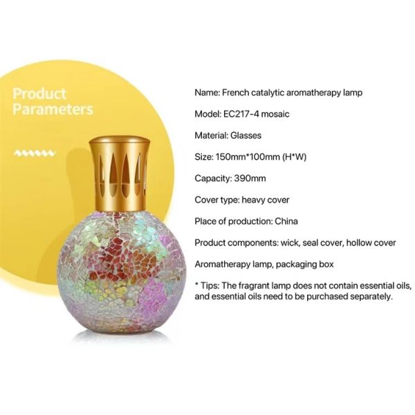 Дизайн Luxury Glass Косметическая упаковка 100 мл Многоцветная полосатая