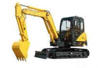 Máquina escavadora resistente Max Digging Height da esteira rolante da construção 5889mm