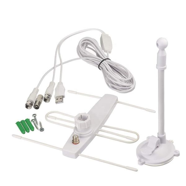 Внутренний HD беспроводный автомобильный спутник Внешний цифровой HDTV телевизионная антенна для дома автомобиля большой дальности