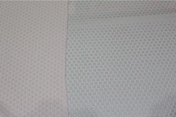 Wrinkle Resistant Jacquard Knitting Fabric , 400g/M2 100 Woven Polyester Fabric