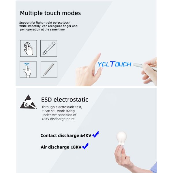 19 Inch Infrared Multi Touch Screen Overlay 16:10 32768x32768