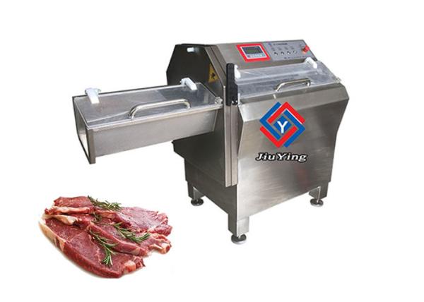 JY-17K fáceis operam a máquina de corte congelada automática da carne para cortar a carne