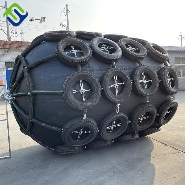 50KPA Pneumatic Boat Side Rubber Fender Yokahama Fender Marine Quay Dock Fender