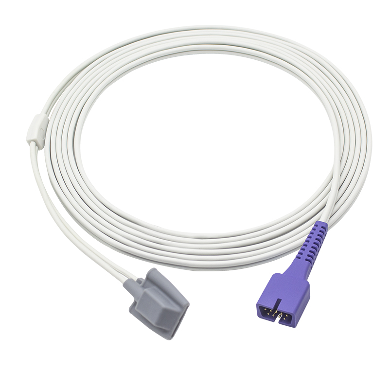 N-ellcor DS-100A SpO2 Sensor Oxi-max Tech 9Pin Adult Finger Clip SpO2 Probe