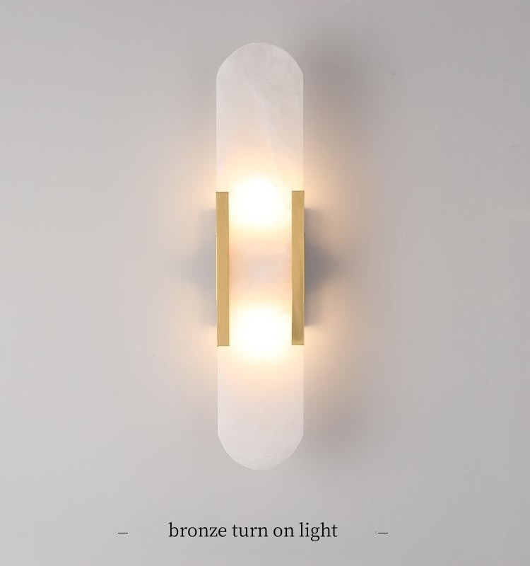 Стены предпосылки ТВ комнаты прожития лампы стены столба лампа крылечка лестницы современной мраморной творческая светлая роскошная