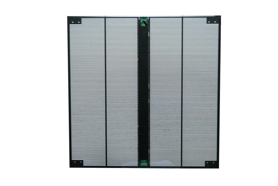 10mm Ultra Thin 60fps Transparent LED Display with 70-75% Light Transmittance for Indoor Outdoor Use