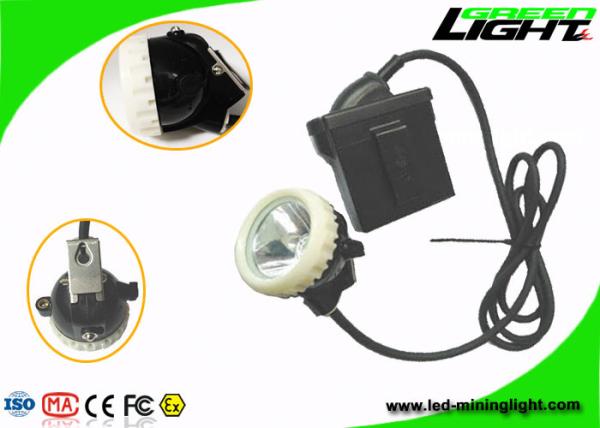 4000lux Mining Cap Corded Lamp  Industrial Emergency Lights IP67 1200 Cycles Battery
