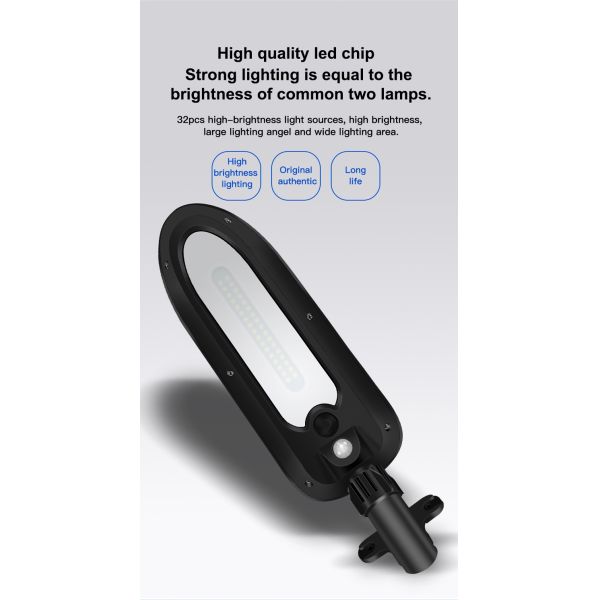 RoHs 6V Integrated Solar Street Lights Wall Mounted 2600mAH Lithium Battery