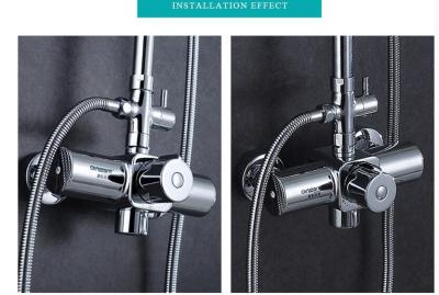 Electric Water Heater Constant Thermostatic Mixing Valve , Solar Shower Temperature Valve