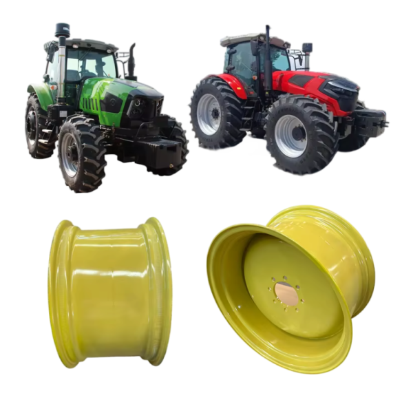 Tractor and Farm Equipment Steel Wheel W15x28 Agriculture Wheels Rims for 16.9-28 Tires