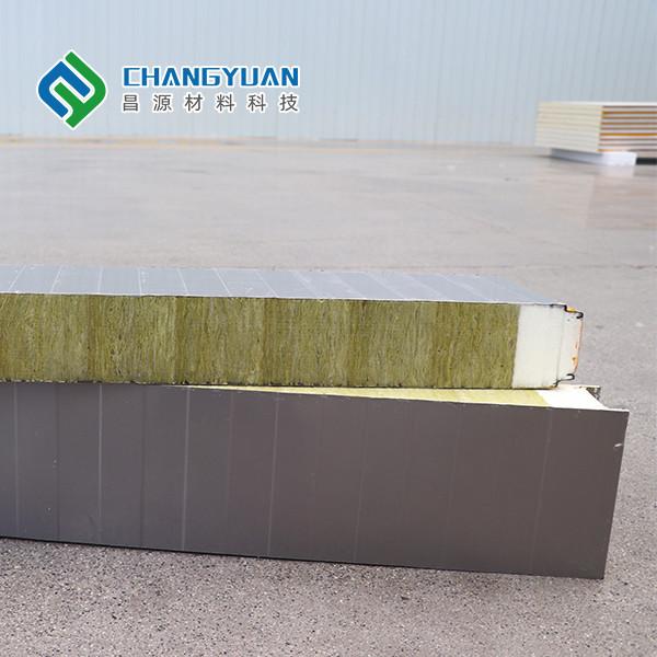 Thickness 100/150/200mm Sandwich Pu Panel Insulated Wall System