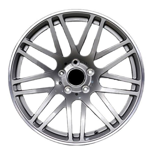 Mesh design gray paint 18 inch automobile rim forged alloy wheel 20 inch modified 5x112 5x120 5x114 3suppliers wheels