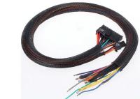 A/V / HDMI telegrafía la aprobación material trenzada extensible del poliéster ROHS del ANIMAL DOMÉSTICO que envuelve