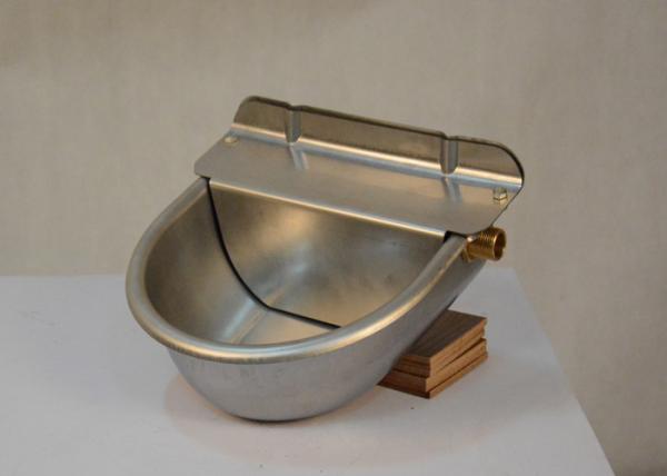 High Flow Rate Cattle Water Bowls Brass And Plastic Valve High Capacity