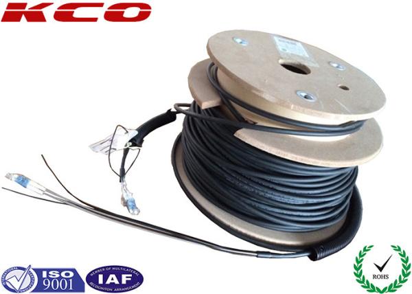 FTTA Telecom Station DLC Armored Protection Break Out Fiber Optic Patch Cord Outdoor CPRI