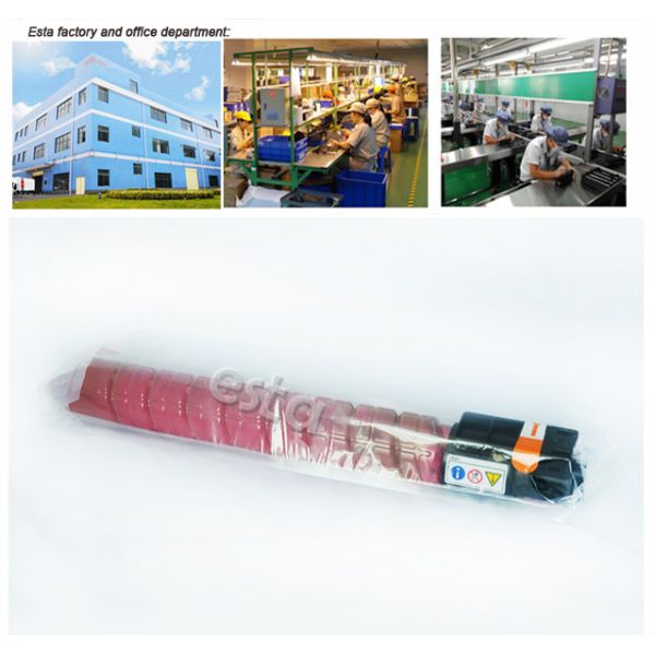 4 Pack Ricoh Color Toner Aficio MP C2800 / C3300 Cartouche de tonique réelle