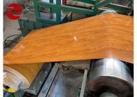 Le grain en bois a imprimé la couleur en acier de bobine de PPGI a enduit la largeur de 1250mm
