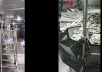 Máquina de empacotamento giratória do vácuo do pesador 4.5kW de Multihead para a almôndega FishBall