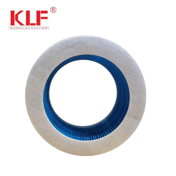 Customized Round HEPA Filter with High Permeability and EN 779 F9-H14 Efficiency for Air Purifiers