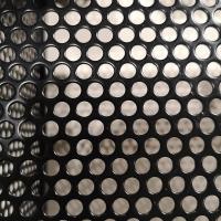Largura perfurada de alumínio de anodização decorativa dos painéis de parede 1m da folha de metal