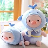 Brinquedos do luxuoso do porco dos desenhos animados de Kawaii com enchimento do algodão dos PP