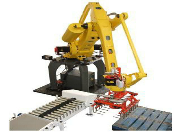 Full Automatic Robot Palletizing System PLC Control for Cartons and Bags Low Breakage