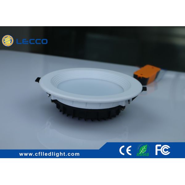 Kitchen Recessed 9 Watt Led Downlight Pillar Type 6400K Aluminum Frame