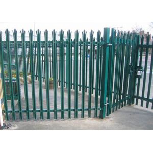 40mm X 40mm Steel Palisade Fence Garden Residential Security 2.4m