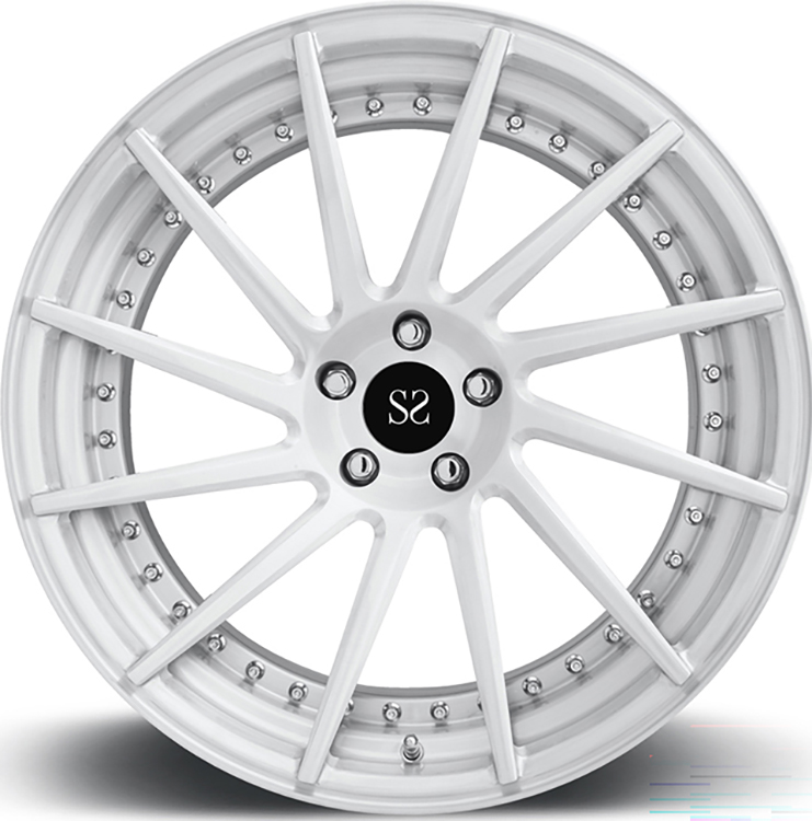 18~22 Inch Brushed 2 Piece Forged Wheels Universal Fit with 6061 T6 Aluminum Alloy
