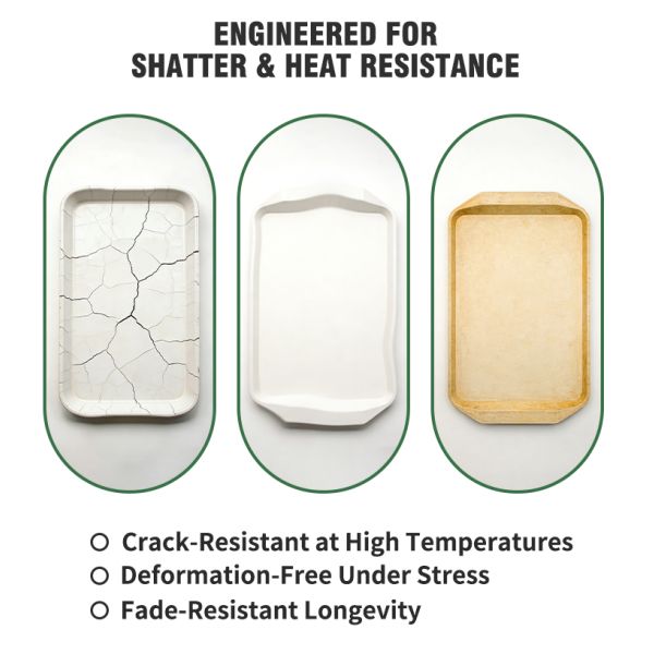 Premium Stone-Textured Commercial Serving Tray