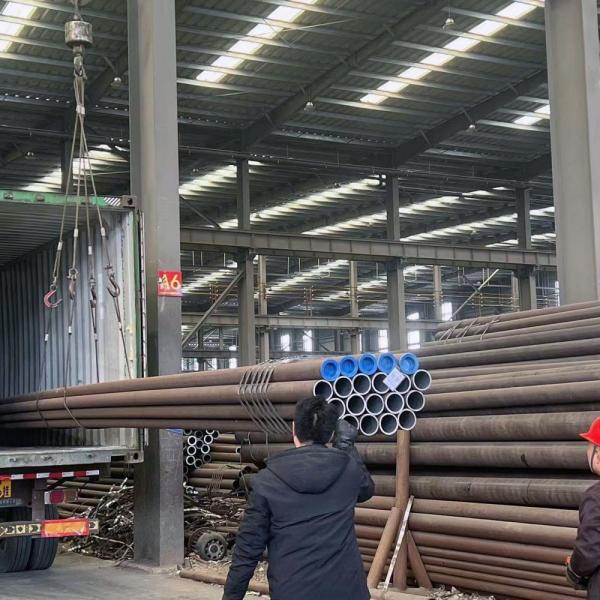ISO9001 Certified Mild Steel Seamless Pipe ASTM A106/A53/A192 Gr. B A106b ERW Steel Pipes with Mill Test Certificate