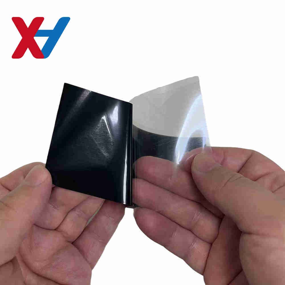 Black Polyimide Tape with Liner Лента из полиэстера, алюминиевая, полиэфирная, 76 мм, янтарная, 10^6-10^9
