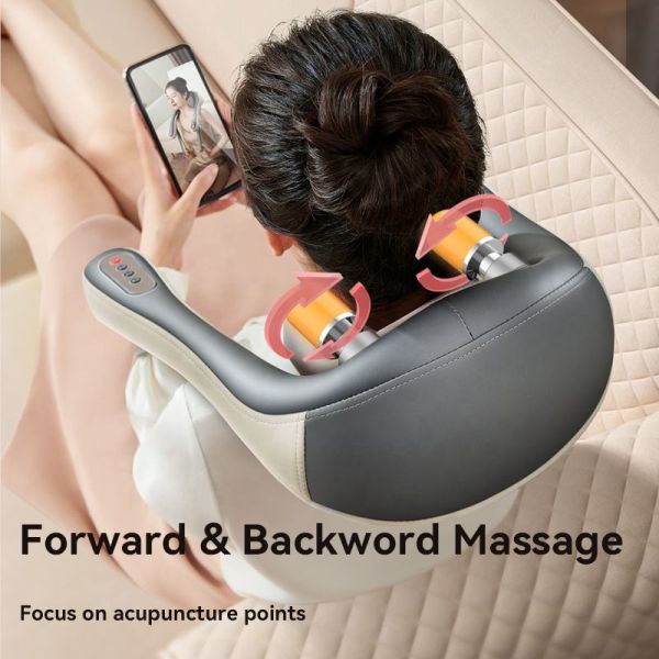 Neck Massage Roller Manual U-Shaped Massage Neck Shoulder Massager Rated power 24W